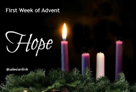 first sunday of advent hope